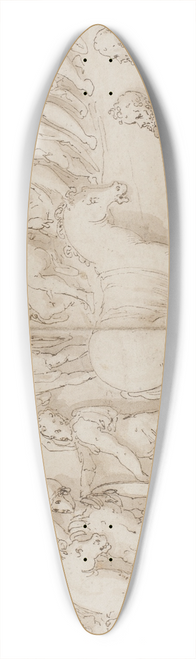 Giovanni Guerra - Sarmaterne forhandler fred 39.3 inch art pintail longboard deck
