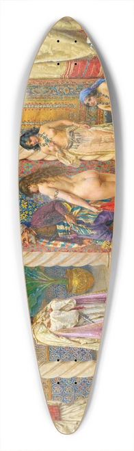 Giulio Rosati - Choosing The Favourite 39.3 inch art pintail longboard deck