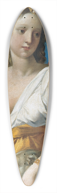 Giuseppe Cesari - Diane the Huntress 39.3 inch art pintail longboard deck