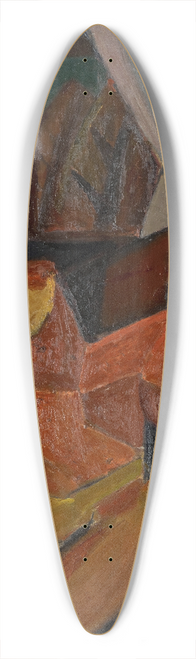 Gustave De Smet - Woman Sleeping 39.3 inch art pintail longboard deck
