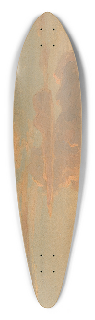 Gustav Friedrich Papperitz - Landschaftsstudie in der Abenddmmerung 39.3 inch art pintail longboard deck