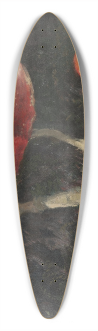 Gustav Macoun - Amanitas 39.3 inch art pintail longboard deck