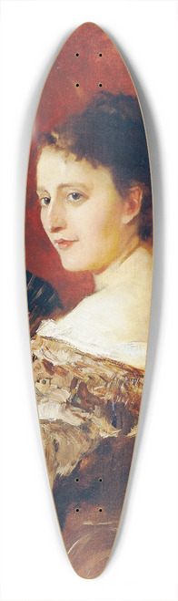 Gustav Wertheimer - Theresia Fritz at the age of about 18 39.3 inch art pintail longboard deck