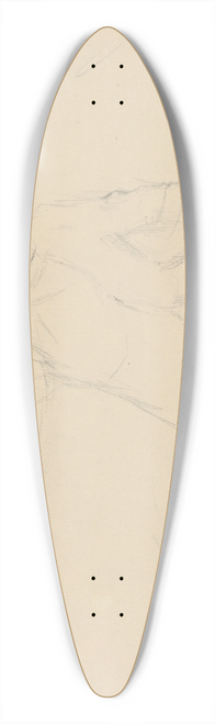 Gustv Mall - Study of a Boy in Movement 39.3 inch art pintail longboard deck