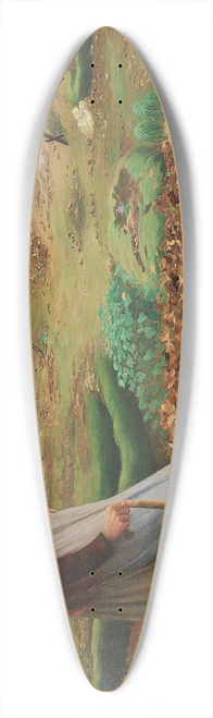 Hans Andersen Brendekilde - Efterr 39.3 inch art pintail longboard deck