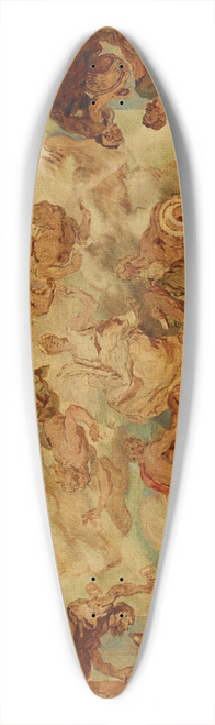 Hans Canon - Die Fruchtbarkeit, umgeben von den vier Elementen 39.3 inch art pintail longboard deck