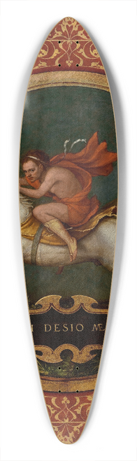 Hans Holbein The Younger - An Allegory of Passion 39.3 inch art pintail longboard deck