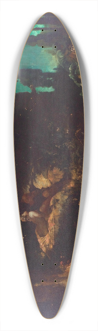 Hans Makart - A midsummer nights dream 39.3 inch art pintail longboard deck
