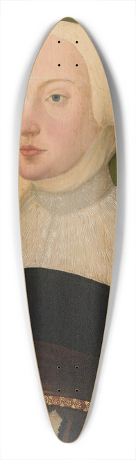 Hans Schpfer the Elder - Portrait Of A Woman 39.3 inch art pintail longboard deck