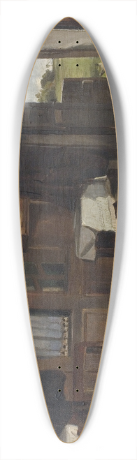 Hans Smidth - Interir Fra Et Bondehus 39.3 inch art pintail longboard deck