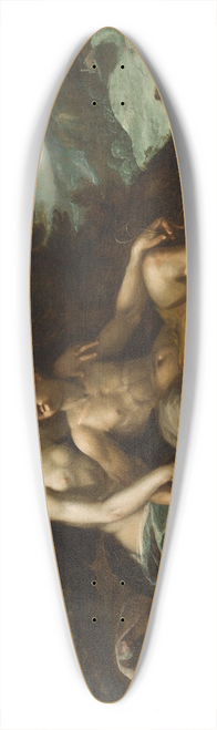 Hans von Aachen - Venus and Adonis 39.3 inch art pintail longboard deck