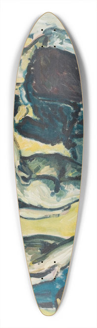 Harald Giersing - The Judgment of Paris 39.3 inch art pintail longboard deck