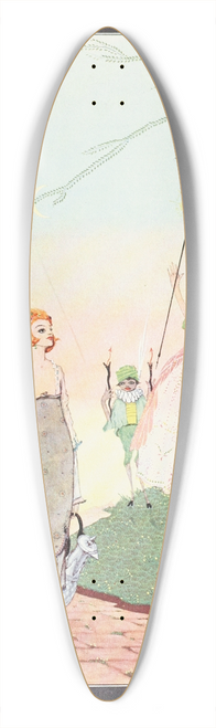 Harry Clarke - Am i come hither to serve you with water, pray 39.3 inch art pintail longboard deck