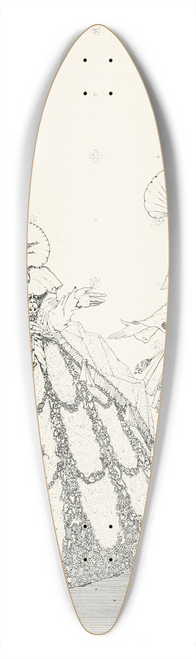 Harry Clarke - I will have it so replied the queen, and will eat her with a sauce robert 39.3 inch art pintail longboard deck