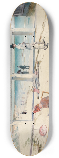 Charles Conder - A holiday at Mentone 8.25 inch art skate deck