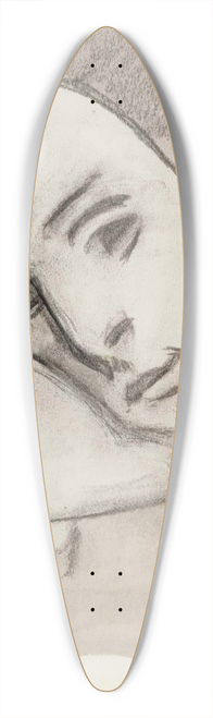 Helene Schjerfbeck - The Nephew 39.3 inch art pintail longboard deck