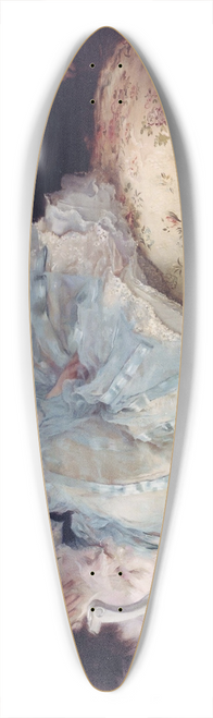 Henri Doucet - After the Ball 39.3 inch art pintail longboard deck