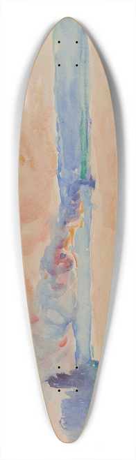 Henri-Edmond Cross - Embarcation sur la mer 39.3 inch art pintail longboard deck