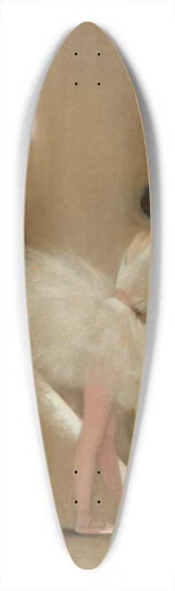 Henri Gervex - Behind the curtain at the ballet 39.3 inch art pintail longboard deck