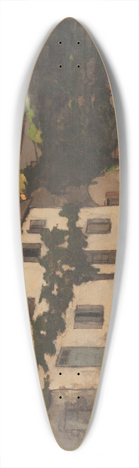 Henri-Joseph Harpignies - Maison  Hrisson 39.3 inch art pintail longboard deck