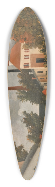 Henri Rousseau - Vue Des Environs De Paris 39.3 inch art pintail longboard deck