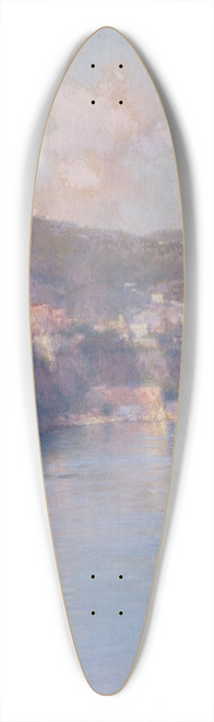 HenryBrokman - Le port de Sorrente 39.3 inch art pintail longboard deck