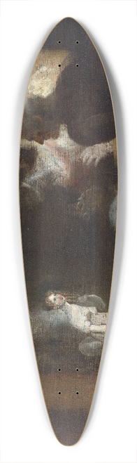 Henry Fuseli - Khleborn Brings Undine To The Fishermen 39.3 inch art pintail longboard deck