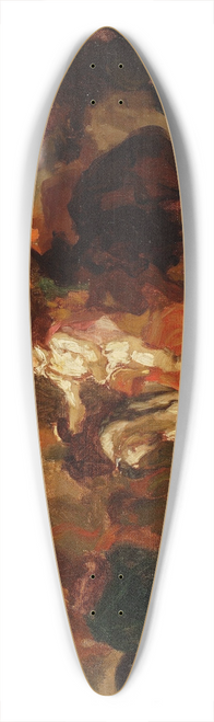 Henryk Rodakowski - Entry of Henry of Valois to Krakw, sketch 39.3 inch art pintail longboard deck