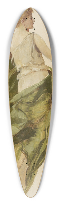 Henryk Siemiradzki - Allegory of Music, sketch for the project of the stage curtain of the Sowacki Theatre in Krakw 39.3 inch art pintail longboard deck