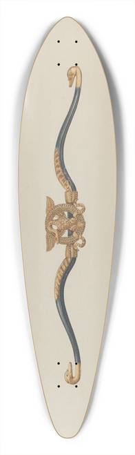 Henry Murphy - Window Cornice 39.3 inch art pintail longboard deck