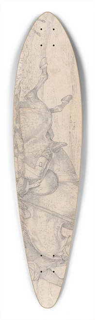 Henry Thomas Alken - Sporting Notions: My Good Fellows Have You any Notion Where You Can Get a Saw 39.3 inch art pintail longboard deck