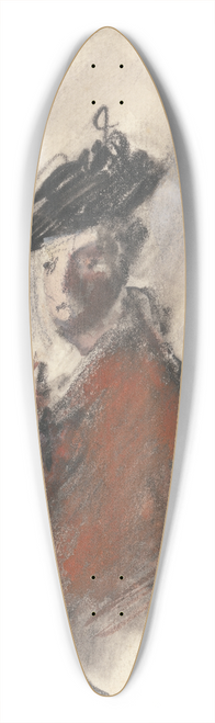 Hercules Brabazon Brabazon - Study after Joshua Reynoldss Portrait of Cornet Nehemiah Winter, 11th Dragoons 39.3 inch art pintail longboard deck