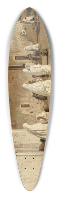 Hermann Ottomar Herzog - Entrance into the Alhambra, Spain 39.3 inch art pintail longboard deck