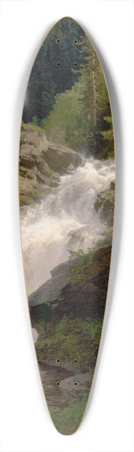 Hermann Ottomar Herzog - Winona Falls 39.3 inch art pintail longboard deck