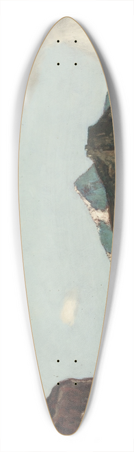 Hermann Urban - Schirokko am Gardasee 39.3 inch art pintail longboard deck