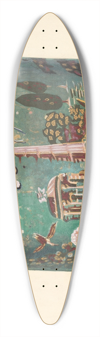 Holger Hansen - Bandbox 39.3 inch art pintail longboard deck
