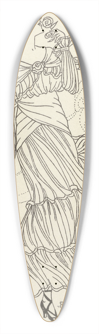 H. Robert Dammy - Journal des Dames et des Modes, Costumes Parisiens, 1914, No. 159 39.3 inch art pintail longboard deck