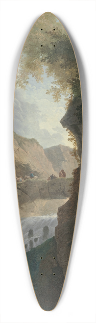 Hubert Robert - The Dance 39.3 inch art pintail longboard deck