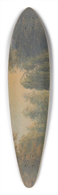 Hugo Darnaut - The Banks Of TheThess, Mhrisch Schnberg 39.3 inch art pintail longboard deck