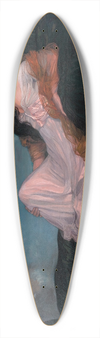 Ignacio Zuloaga - Countess Mathieu de Noailles, Anna Elisabeth de Brancovan 39.3 inch art pintail longboard deck