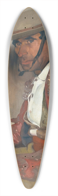 Ignacio Zuloaga - Thepicador El coriano 39.3 inch art pintail longboard deck