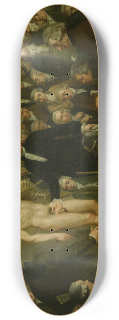 Adriaan de Lelie - Lecture on anatomy by Andreas Bonn for Felix Meritis Department of Drawing 8.25 inch art skate deck