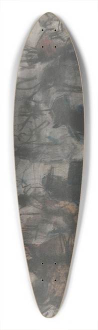 Isaac Israls - Rij zittenden 39.3 inch art pintail longboard deck