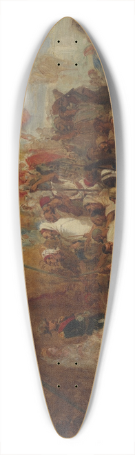 Isidore Pils - Sketch for Reception of Emperor Napoleon III and Empress Eugnie by the Kabyle Leaders at Algiers on September 18, 1860 39.3 inch art pintail longboard deck