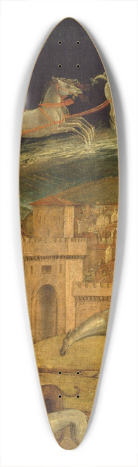 Italian School - Phaeton Driving the Chariot of Phoebus 39.3 inch art pintail longboard deck