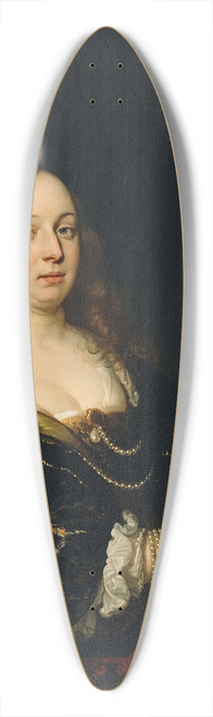 Jacob Adriaensz Backer - Portrait of a Woman 39.3 inch art pintail longboard deck