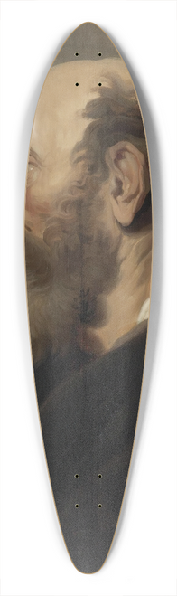 Jacob Adriaensz Backer - Profile Portrait Of A Bearded Man 39.3 inch art pintail longboard deck