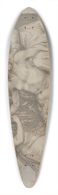 Jacob Matham - The Lamentation of Christ 39.3 inch art pintail longboard deck