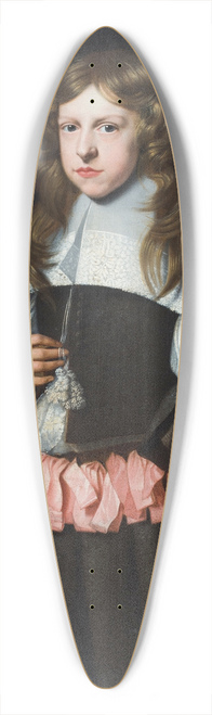Jacob van Reesbroeck - Portret van Balthasar III Moretus 39.3 inch art pintail longboard deck