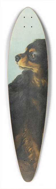 Jacques-Charles Oudry - Portrait De Cavalier King Charles 39.3 inch art pintail longboard deck
